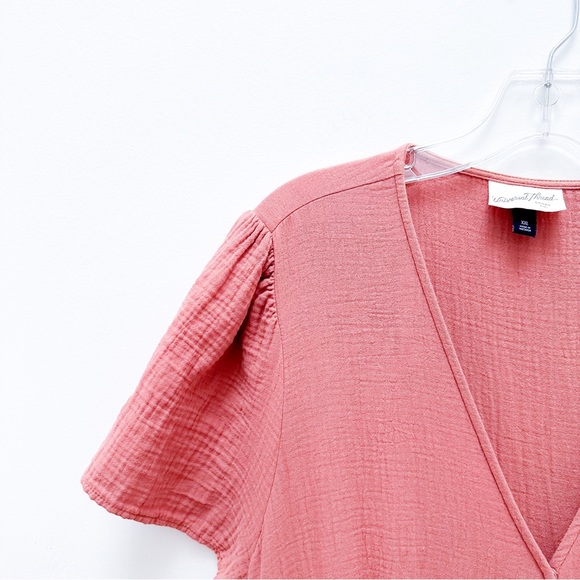 Universal Thread gauze Midi Wrap Dress - Picture 2 of 9